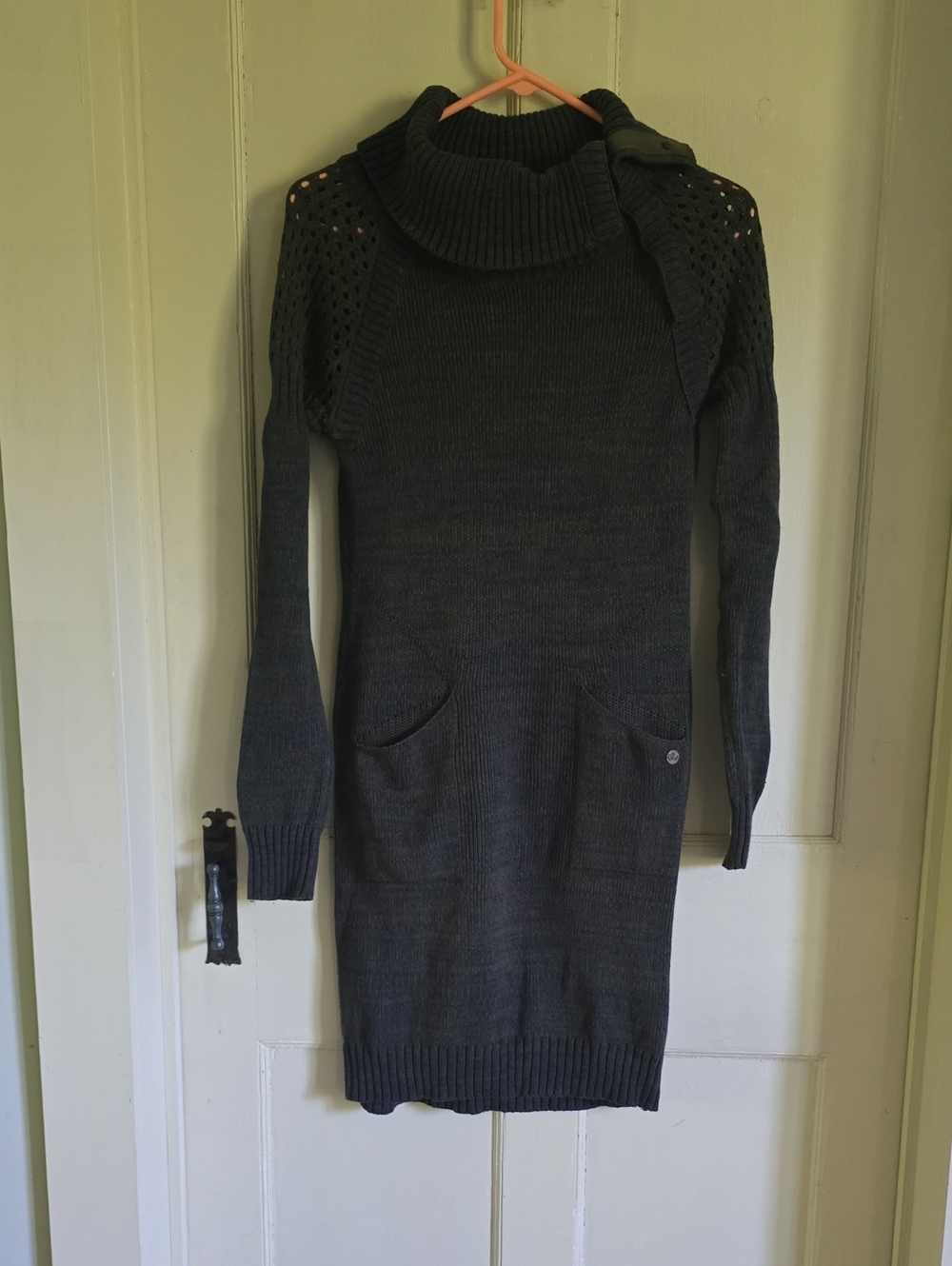 Prana Olive Green Knit Sweater - Small